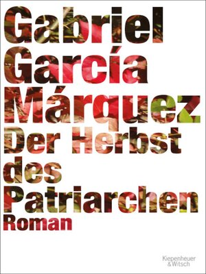 cover image of Der Herbst des Patriarchen